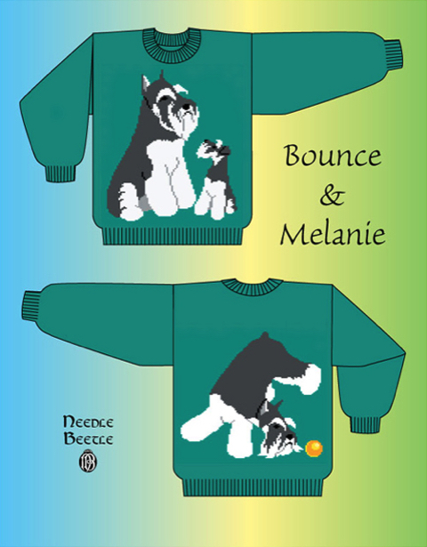 Bounce & Melanie - Mini Schnazers